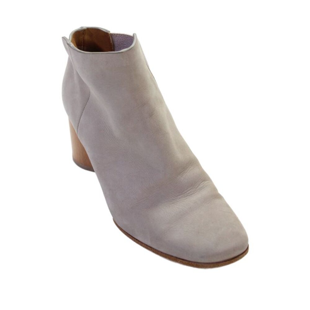 Coclico Womens Square Toe Ankle Boots Gray Size 37 7